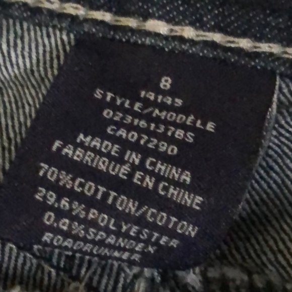 LIKE NEW RECRUIT JEANS DENIM CAPRIS 8/29x22 🦋 - Picture 5 of 11